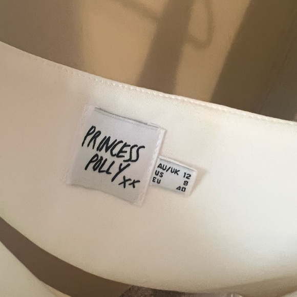 Princess Polly Huxley 2 piece set white - Picture 4 of 10